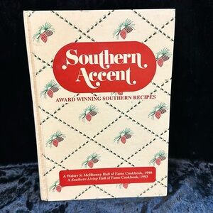 🏷️ 1976 Southern Accent Cookbook Junior League of Pine Bluff Arkansas 1994 Print
